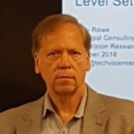 Gary Rowe, CEO, Principal Consulting Analyst Gary Rowe, CEO, Principal Consulting Analyst
